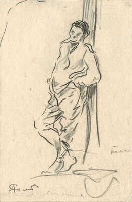 Сологуб Леонид Романович. Лот из трех рисунков: